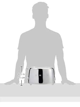 Amazon.com: SMEG 2 Slice Toaster with 6 Presets and Defrost
